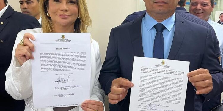 Karla Pimentel e Rogaciano Cabral são empossados em Conde  e afirmam: O trabalho não pode parar!”