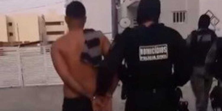 Presos suspeitos de integrarem ” O Tribunal do Crime”, no Litoral Sul do Estado